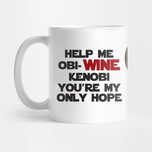 Obi-wine Kenobi Mug